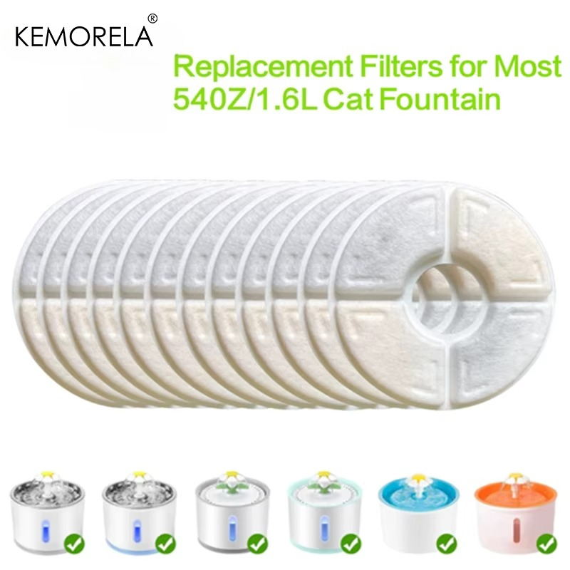 Cat Water Fountain Filter - 4/8/12 pezzi di ricambio filtro a