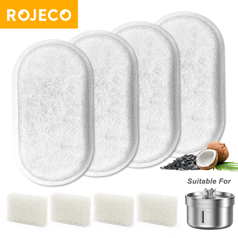 Cat Water Fountain Filter - ROJECO Filtro per fontana sostituibile per