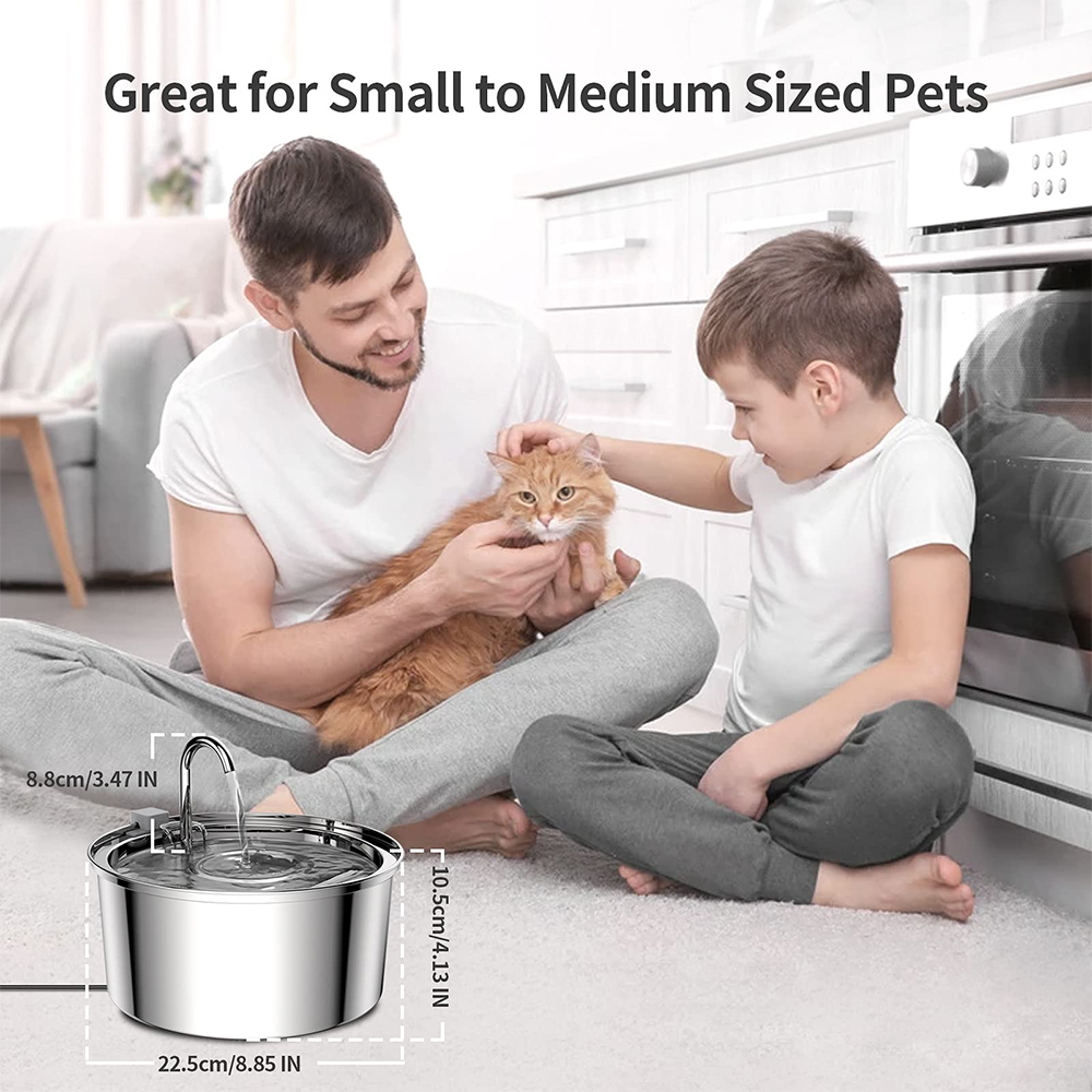 Alimentatore per acqua per ani - Cat Water Fountain Filter recensione e prezzo