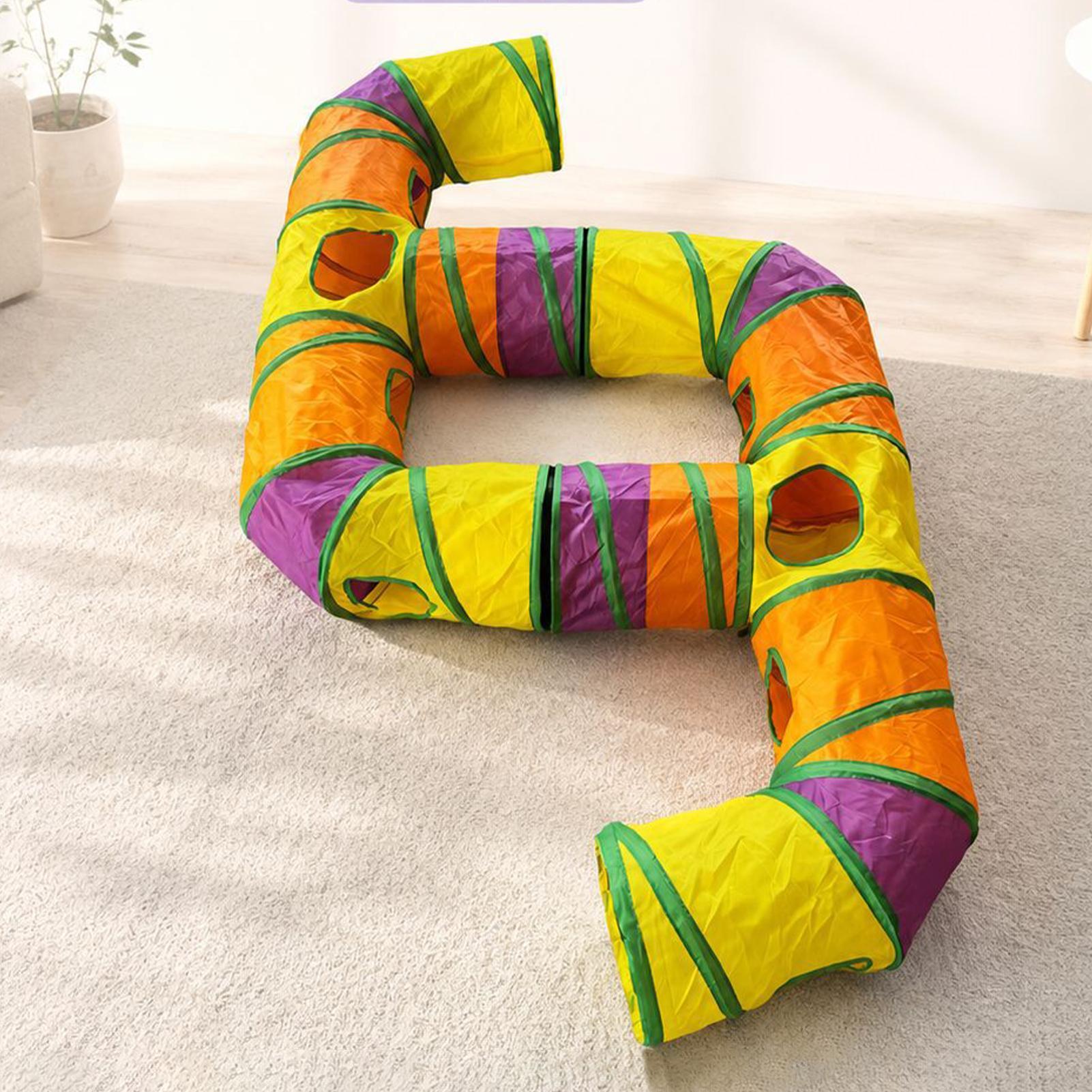 Tunnel per Gatti Arcobaleno, G - Interactive Cat Toy recensione e prezzo
