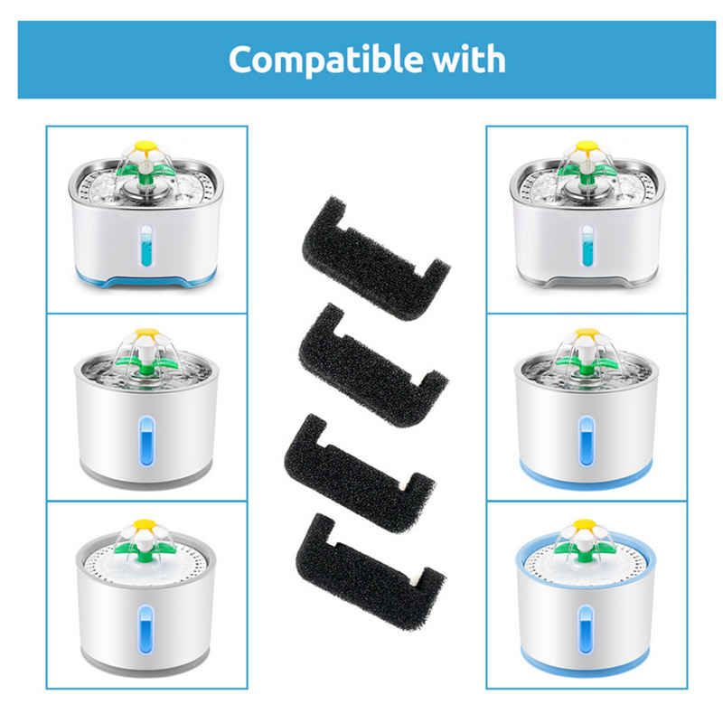 Filtro in spugna 1/4Pc per la  - Cat Water Fountain Filter recensione e prezzo