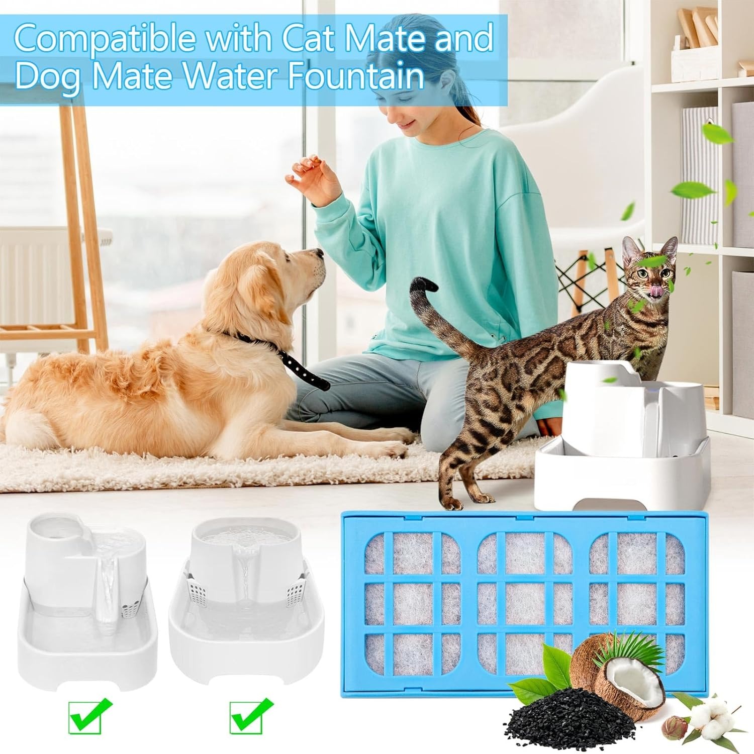 Confezione da 12 Cartucce Filt - Cat Water Fountain Filter recensione e prezzo